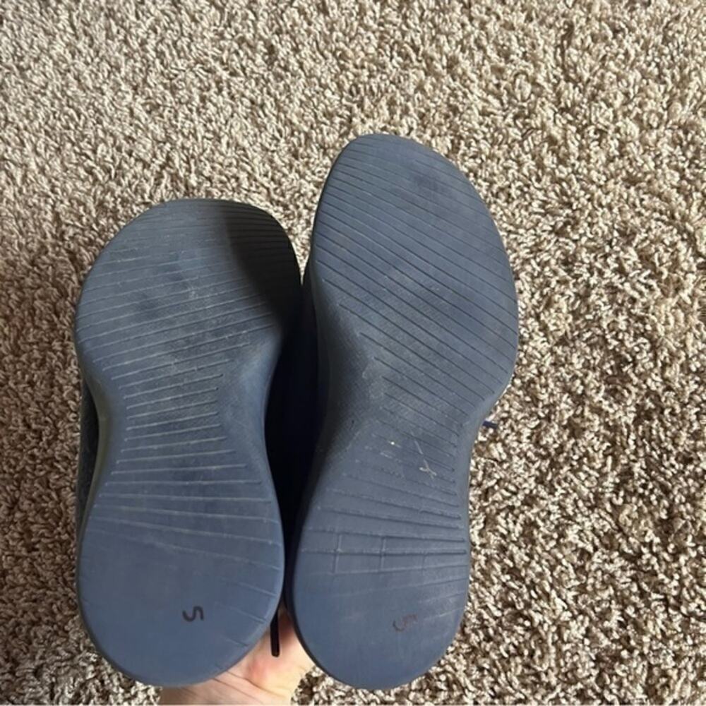 Allbirds Wool Runners Navy Blue Lace Up Sneakers Women’s Size 8 - Picture 8 of 11